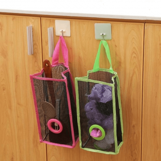 Hanging Mesh Disposable Bag with 360? Rotating Hook for Indoor and Outdoor Storage Price in Pakistan | LAPTAB