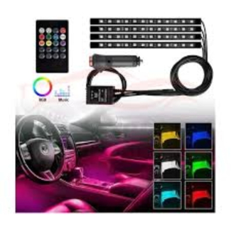 Aluminum Alloy LED Light Car Air Conditioner Vent Cover with Multicolor Options Price in Pakistan | LAPTAB