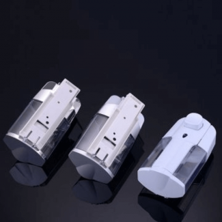 Bathroom Soap, Shampoo, and Lotion Dispenser with Translucent Containers and Storage Hooks Price in Pakistan | LAPTAB
