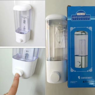 Wall Mount Soap Dispenser Hand Wash Liquid Pump with ABS Plastic Body Price in Pakistan | LAPTAB