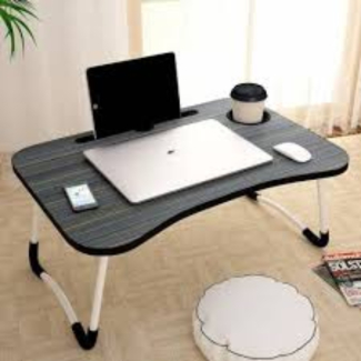 Multi-Purpose Foldable Portable Wooden Bed and Laptop Table with Steel Frame Price in Pakistan | LAPTAB
