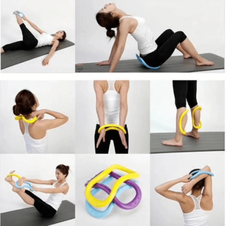 Yoga Ring Pilates Fitness Circle with Ergonomic Design for Body Shaping and Pain Relief Price in Pakistan | LAPTAB