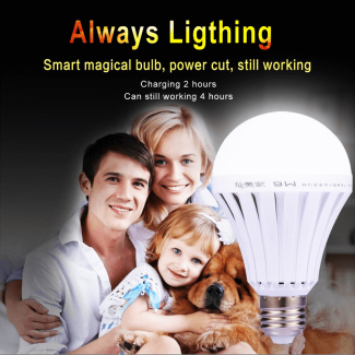 15W Multifunctional Emergency LED Bulb with Built-in Battery, E27 Base, Energy Saving Price in Pakistan | LAPTAB