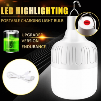 Emergency Portable LED Bulb With 3 Modes 24W