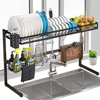 Over The Sink Dish & Utensils Drying Rack