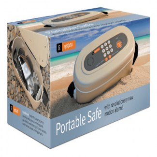 Portable Safe with Motor-Driven Lock and 90dB Motion Alarm, Keypad Entry Price in Pakistan | LAPTAB