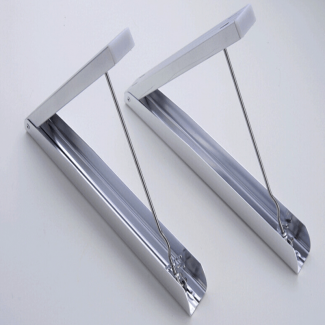 Double Triangle Aluminum Wall Mounted Hanger with Folding Telescopic Design for Indoor and Outdoor Use Price in Pakistan | LAPTAB