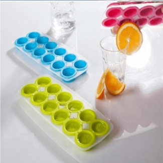 Lemon Shape Ice Tray Silicone Mold BPA Free Dishwasher Safe Durable Price in Pakistan | LAPTAB