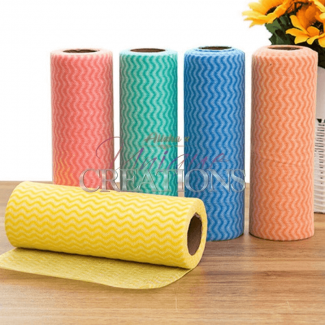 Reusable Multipurpose Cleaning Wipes Roll, Fits Paper Towel Holder, Lint-Free, Wet & Dry Use Price in Pakistan | LAPTAB