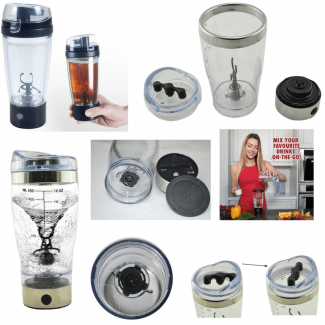 Tornado Electric Protein Shaker and Blender 450ml BPA-Free Portable Mixer Price in Pakistan | LAPTAB