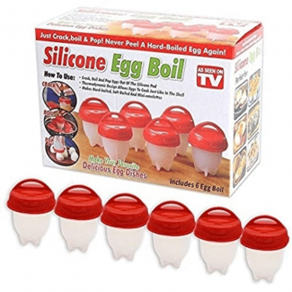 Silicone Egg Cooker Poachers BPA-Free, FDA Approved, Dishwasher Safe, Non-Stick Price in Pakistan | LAPTAB