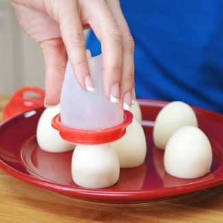 Silicone Egg Cooker Poachers BPA-Free, FDA Approved, Dishwasher Safe, Non-Stick Price in Pakistan | LAPTAB