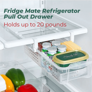 Fridge Mate Storage Drawer BPA-Free Clear Plastic Organizer for Fridge and Freezer Price in Pakistan | LAPTAB