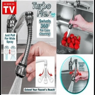 TURBO FLEX 360 Flexible Faucet Sprayer Tap with 360? Rotation and Dual Stream/Spray Price in Pakistan | LAPTAB