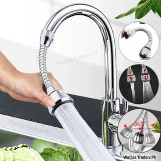 TURBO FLEX 360 Flexible Faucet Sprayer Tap with 360? Rotation and Dual Stream/Spray Price in Pakistan | LAPTAB