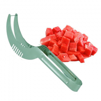 Top Rated Watermelon Slicer Stainless Steel Cube Cutter with Safe Rounded Edges Price in Pakistan | LAPTAB
