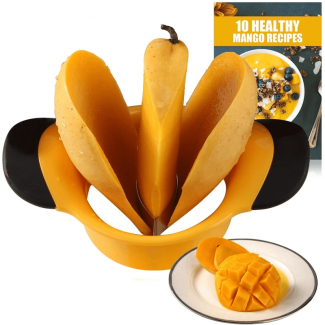 Stainless Steel Mango Peeler and Cutter with Easy Grip for Mango, Pear, and Peach Price in Pakistan | LAPTAB