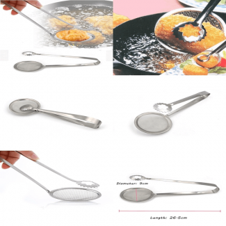 Frying Tongs with Oil-Draining Screen and Hollow Design for Cooking and BBQ Price in Pakistan | LAPTAB