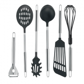 Ernesto Spatula Kitchen Gadgets - Durable Stainless Steel Core with Heat-Resistant Silicone Coating Price in Pakistan | LAPTAB