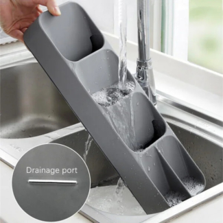 Drawer Cutlery Organizer Tray with Multi-Layer Storage and Non-Slip Base for Kitchen Drawers Price in Pakistan | LAPTAB