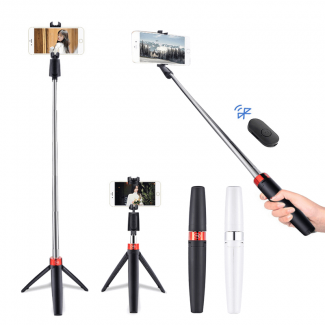 Y9 2-in-1 Portable Bluetooth Selfie Stick and Mini Tripod with Remote Control Price in Pakistan | LAPTAB