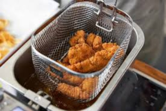 Electric Deep Fryer 4.5L Stainless Steel 2500W with Adjustable Temperature Control Price in Pakistan | LAPTAB