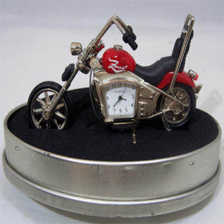 Limited Edition Antique Harley Timepiece Desk Clock with Diecast Metal Bike Design Price in Pakistan | LAPTAB