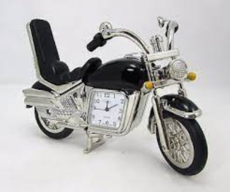 Limited Edition Antique Harley Timepiece Desk Clock with Diecast Metal Bike Design Price in Pakistan | LAPTAB