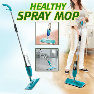 Microfiber Spray Mop with Refillable Bottle and Non-Scratch Scrubber for Wet or Dry Cleaning Price in Pakistan | LAPTAB