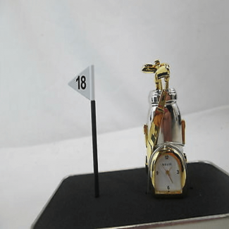 Fossil Antique Golf Bag Clock in Metal Black with Quartz Movement Price in Pakistan | LAPTAB