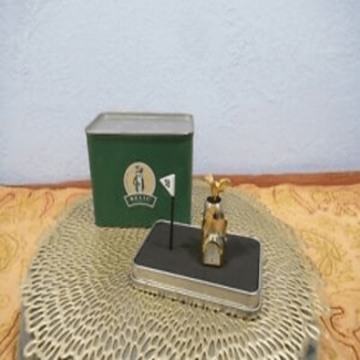 Fossil Antique Golf Bag Clock in Metal Black with Quartz Movement Price in Pakistan | LAPTAB