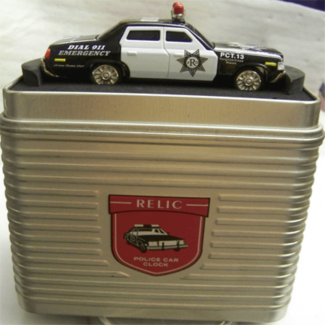 Fossil Antique Police Car Desk Clock with Moving Wheels and Collector's Tin Price in Pakistan | LAPTAB