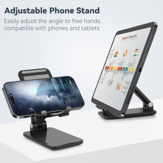 YESIDO C85 Folding Mobile and Tablet Holder with Adjustable Height and Non-Slip Base Price in Pakistan | LAPTAB