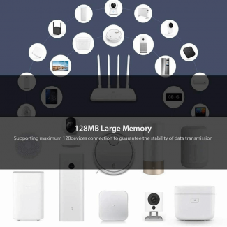 Xiaomi Mi Router 4A Gigabit Edition with Dual-Core CPU, 4 Antennas, 128MB RAM, Supports 128 Devices and IPv6 Price in Pakistan | LAPTAB