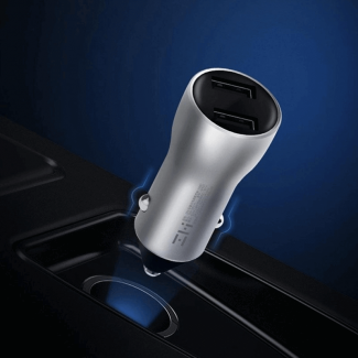 Xiaomi Mi Car Charger Pro 18W Fast Charger with Metal Body and LED Light Price in Pakistan | LAPTAB