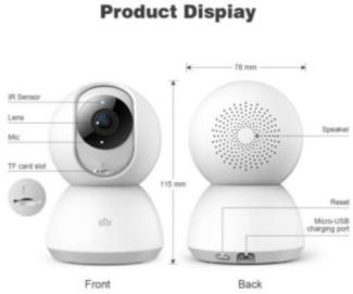 Xiaomi Mi Home Security Camera 360? with 720p, Two-Way Audio, Night Vision, Motion and Face Detection Price in Pakistan | LAPTAB
