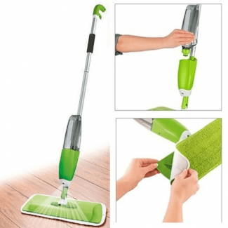 Microfiber Spray Mop with Extendable Pole and 3 Reusable Pads, 2-in-1 Wet/Dry Cleaning Price in Pakistan | LAPTAB