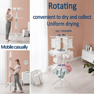 Versatile 3-Tier Space-Saving Laundry Dryer Rack with Adjustable Height and 72-Garment Capacity Price in Pakistan | LAPTAB