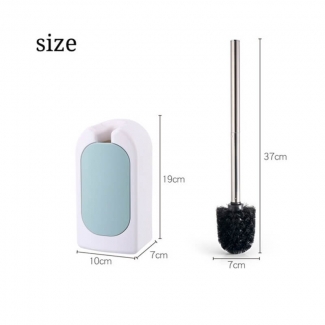 Toilet Brush with Wall Mount Holder, Automatic Lid, Soft Bristles, Detachable Design Price in Pakistan | LAPTAB