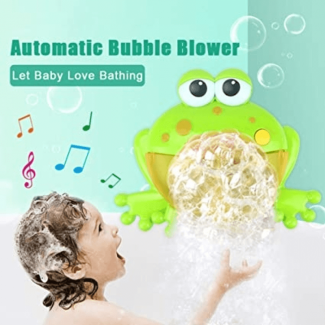 Automatic Bubble Blower Frog with Music, Suction Cup, Eco-Friendly ABS for Kids Bath Fun Price in Pakistan | LAPTAB
