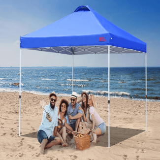 Outdoor Portable Pop Up Canopy Tent (Blue)