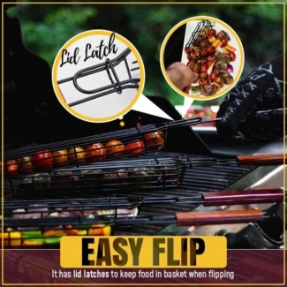 Kabob BBQ Grill with Non-Stick Surface and Finger Grip Handles for Easy Flipping Price in Pakistan | LAPTAB