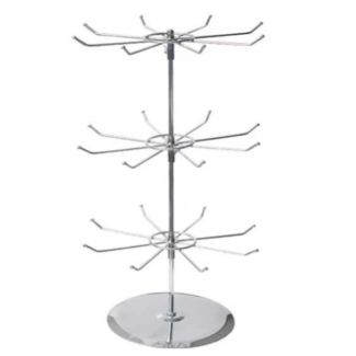 3 Layers Rotating Jewelry stand (Metal)