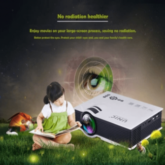 UC40 PLUS LCD HDMI Home Theater Projector with USB, AV, SD Inputs and Built-in Speakers Price in Pakistan | LAPTAB