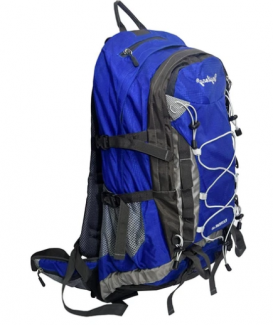 Pro Sport Travel Leisure Backpack With Rain Cover – Blue