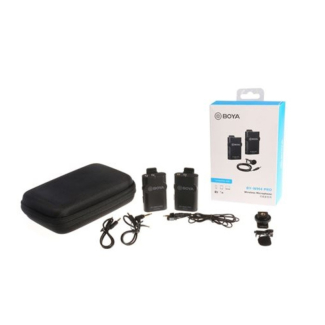 BOYA BY-WM4 Wireless Microphone System with Omnidirectional Lavalier for Smartphones and Cameras Price in Pakistan | LAPTAB