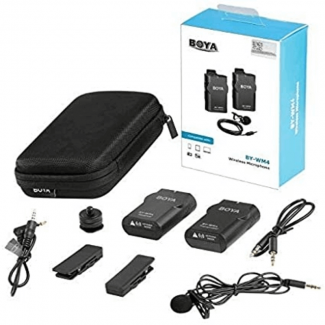 BOYA BY-WM4 Wireless Microphone System with Omnidirectional Lavalier for Smartphones and Cameras Price in Pakistan | LAPTAB