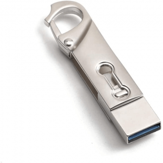 32GB USB 3.0 Dual Plug High Speed Flash Drive with Type C and Zinc Alloy Shell Price in Pakistan | LAPTAB
