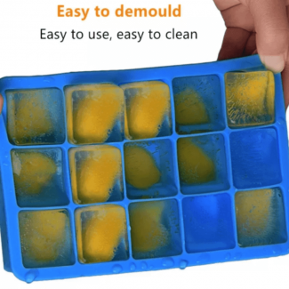 Silicone Ice Cube Trays Pack of 2, BPA-Free, Flexible, Dishwasher Safe, Temperature Resistant Price in Pakistan | LAPTAB