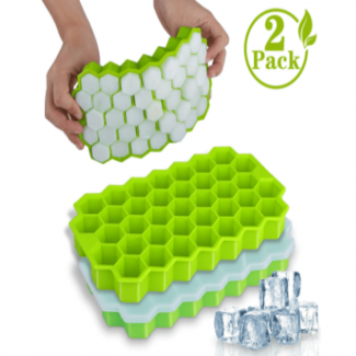 Reusable Silicone Ice Honeycomb Cube Molds 2 Pack, BPA Free, Easy Release Price in Pakistan | LAPTAB